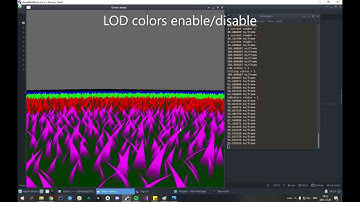 Grass creation project using geometry shader in OpenGL