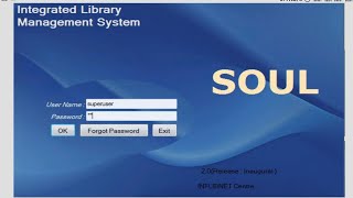 soul library automation software introduction practical part 1 classes#libraryscience#blis#mlis screenshot 3