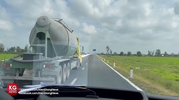 Cao tốc Lộ Tẻ -  Rạch Sỏi mới nhất (Nút giao Rạch Giá đến nút giao Vĩnh Thạnh) | Kiên Giang News