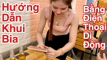 open beer bottle with cell phone, Hướng Dẫn Gái Xinh Các Cách Khui Bia Bằng Điện Thoại Cực Kỳ Bá Đạo