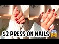 PRESS ON NAILS TUTORIAL FOR BEGINNERS *EASY & LASTS 2 WEEKS*