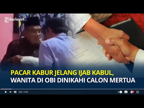 Pacar Kabur Jelang Ijab Kabul, Wanita di Obi Terpaksa Dinikahi Calon Mertua, Pernikahan jadi Pilu