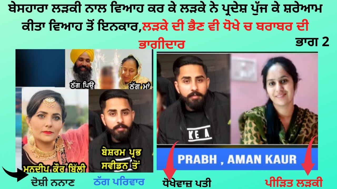 ਸਵੀਡਨ ਦੇ ਬੇਸ਼ਰਮ ਟੱਬਰ ਦਾ ਹੋਇਆ ਪਰਦਾਫਾਸ਼, ਧੱਕੇ ਨਾਲ ਨੂੰਹ ਨੂੰ ਦਿੰਦੇ ਸੀ ਤਲਾਕ #bassishow #joginderbassi