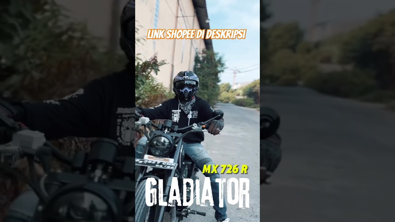 Helm JPX full face motif keren by 