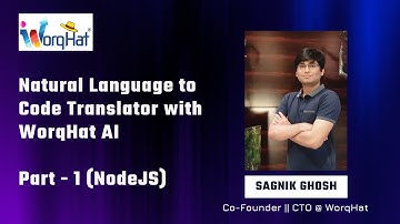 Natural Language to Code Translator with WorqHat AI - Part 1