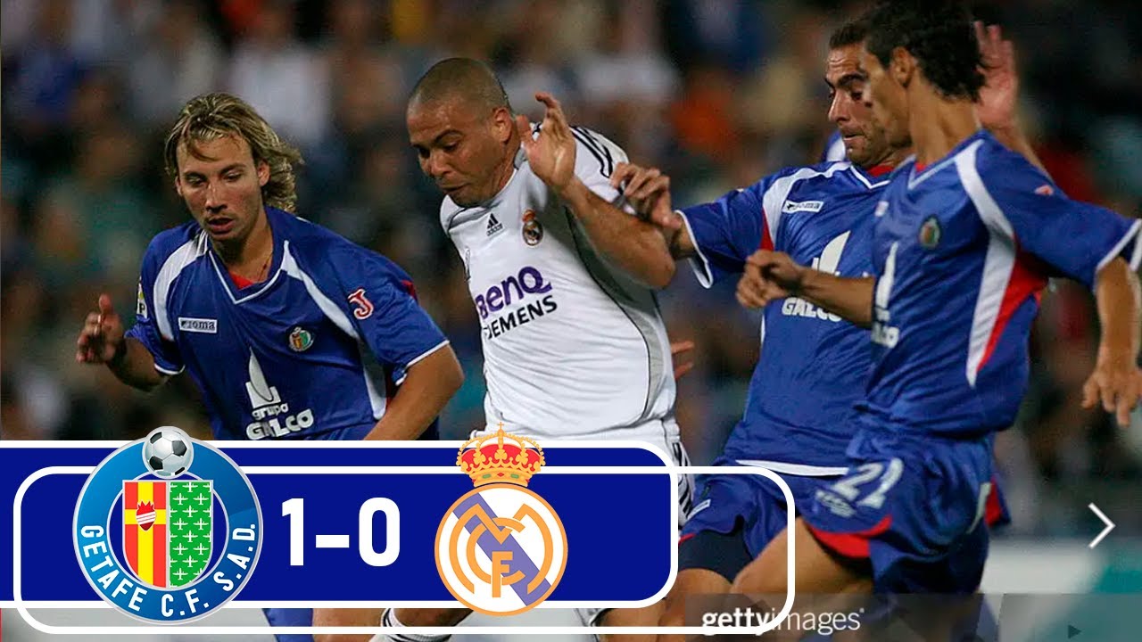 Resumen Getafe CF 1-0 Real Madrid CF LaLiga 2006/07 - YouTube
