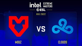 MOUZ vs Cloud9 | Map 2 Overpass | IEM Rio Major 2022 - Champions stage - Quarter-final