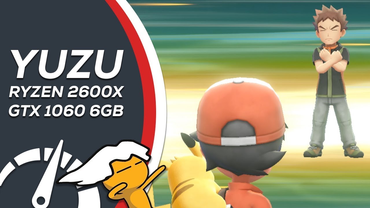 Switch Emulator Pokémon Lets Go Pikachu Vs Gym Leader Brock