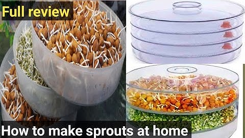 Sprouts Maker, Complete reviews & How to Use, /How to make Sprouts at home in Sprouts Maker