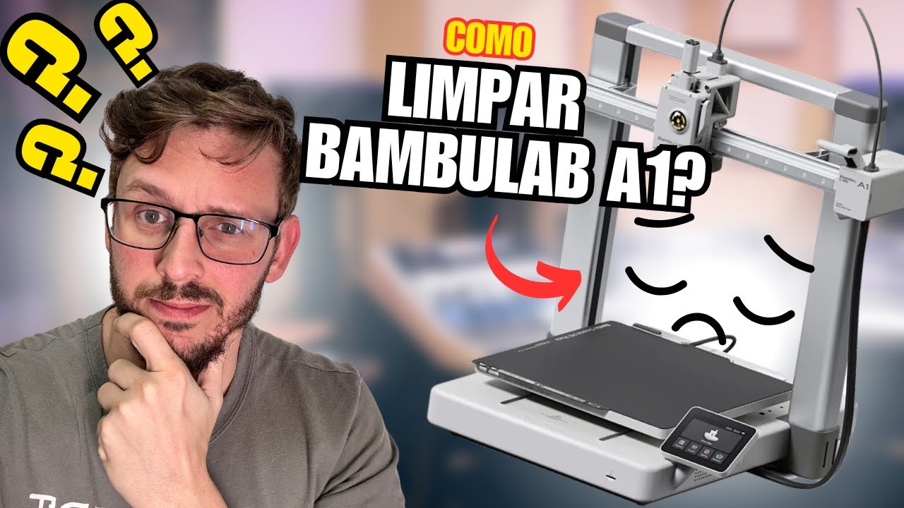 Bambu Lab A1: limpeza e lubrificação passo a passoManutenção A1 - YouTube