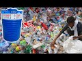 How Millions Waste Plastic Bottles Convert into Large Water Tank Through Recycling