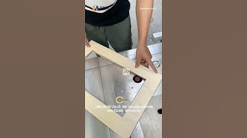 Gia công gỗ công nghiệp tiện dùng chuẩn đẹp bằng máy cưa bàn trượt đa năng liên hoàn JT 7 #maycuago