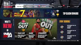 Playing nba2k24 till 99 ovr EVENT TIME