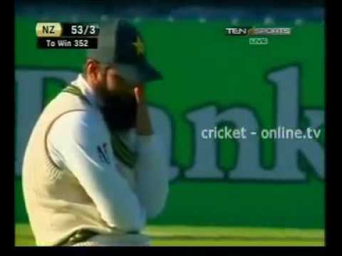 New Zealand vs Pakistan Day 3 2nd test girl entering ground.mp4