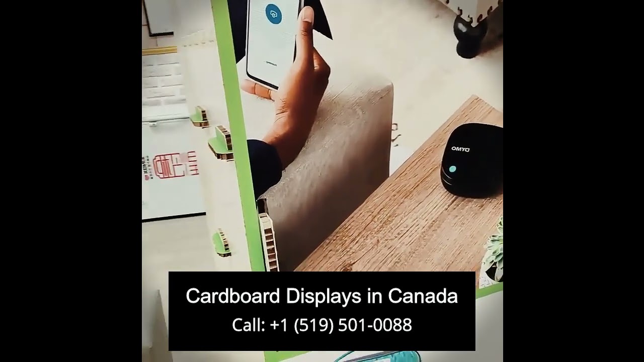 Corrugated Cardboard Displays in Waterloo | Eprintz Print Shop | Call +1 (519) 501-0088