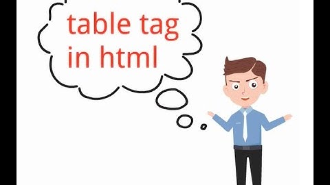 table tag in html hindi lesson 7 @ html in hindi with lavyansh