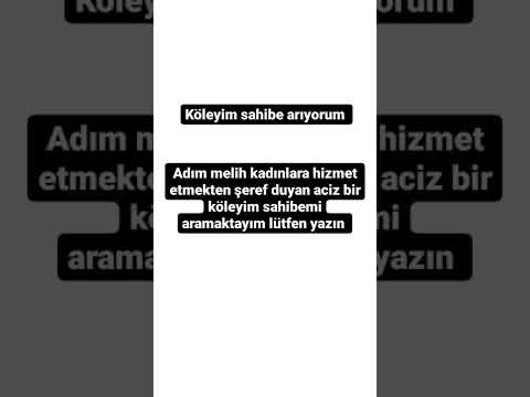 köleyim kendime sahibe arıyorum #reels #köle