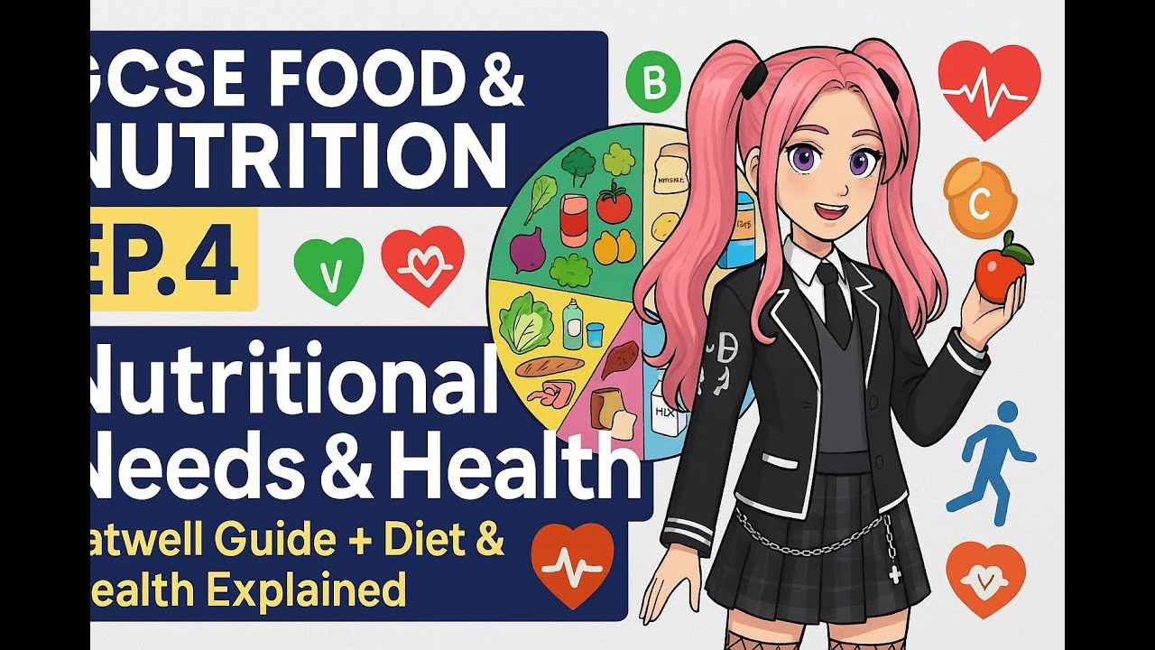 Nutritional Needs & Health | Eatwell Guide + Diet & Health Explained | GCSE FOOD & NUTRITION Ep.4