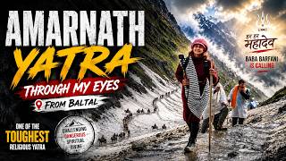 Amarnath Yatra Through My Eyes, Baltal | Yeh Hai Amarnath Ka Sabse Tough Route | Amarnath Yatra 2026