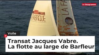 Transat Jacques Vabre. La flotte au large de Barfleur