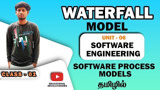 #waterfallmodel  || UNIT - 6 : SOFTWARE ENGINEERING || SOFTWARE PROCESS MODEL || #nishanth