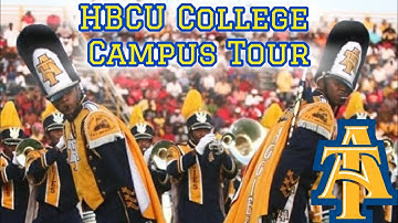 Rondleiding door de campus van North Carolina A&T HBCU College