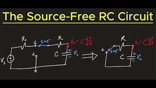 The source-free RC circuit - clearly explained