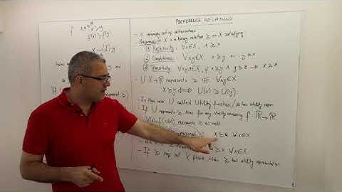 (M1E3) [Microeconomics] Preferences