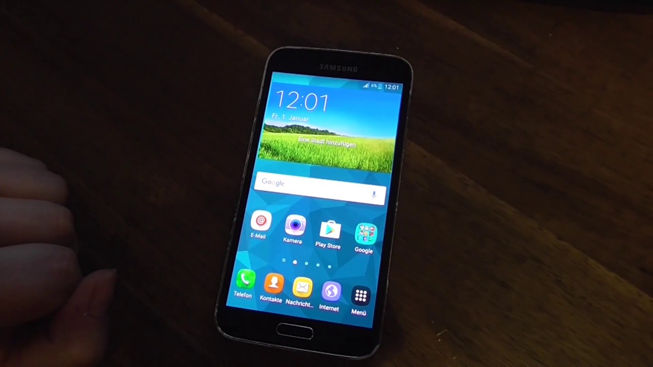  Update  Samsung Galaxy S5 auf Werkseinstellung zurücksetzen Anleitung