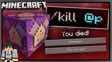 HOW TO FIX PERMANENT KILL COMMAND CANNOT RESPAWN IN REPEATING COMMAND MINECRAFT 1.15 Inifinite loop