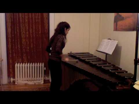 Villa Lobos Prelude #2 on marimba