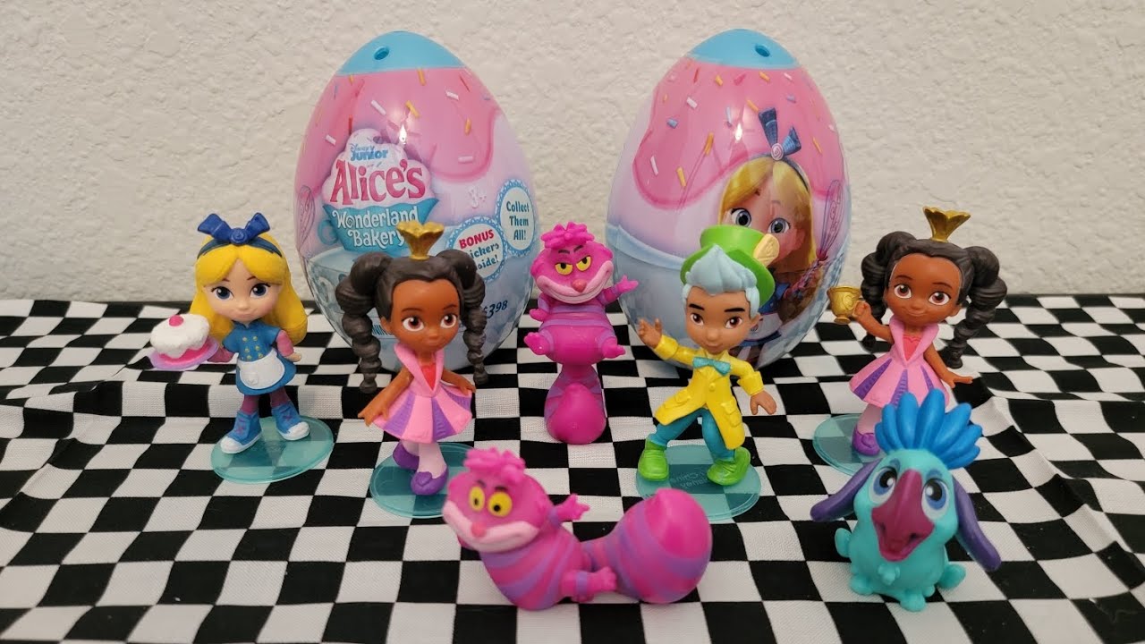 Disney Alice's Wonderland Bakery Collectible Mini Figures Unboxing