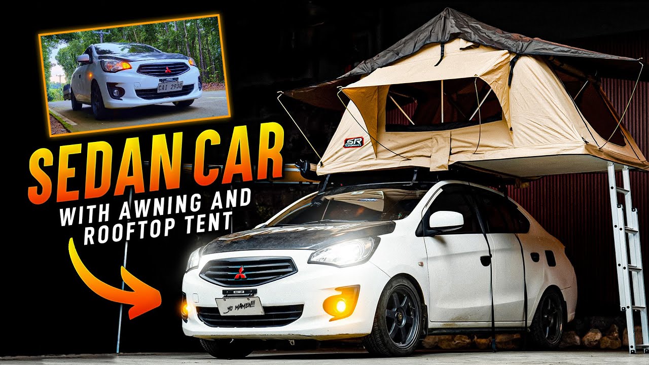 I TRANSFORMED MY SEDAN INTO A CAMPER | MITSUBISHI MIRAGE G4