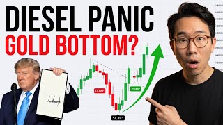 Trump's Diesel Emergency EXPOSED Real Inflation 🚨 (Gold Bottom In?)