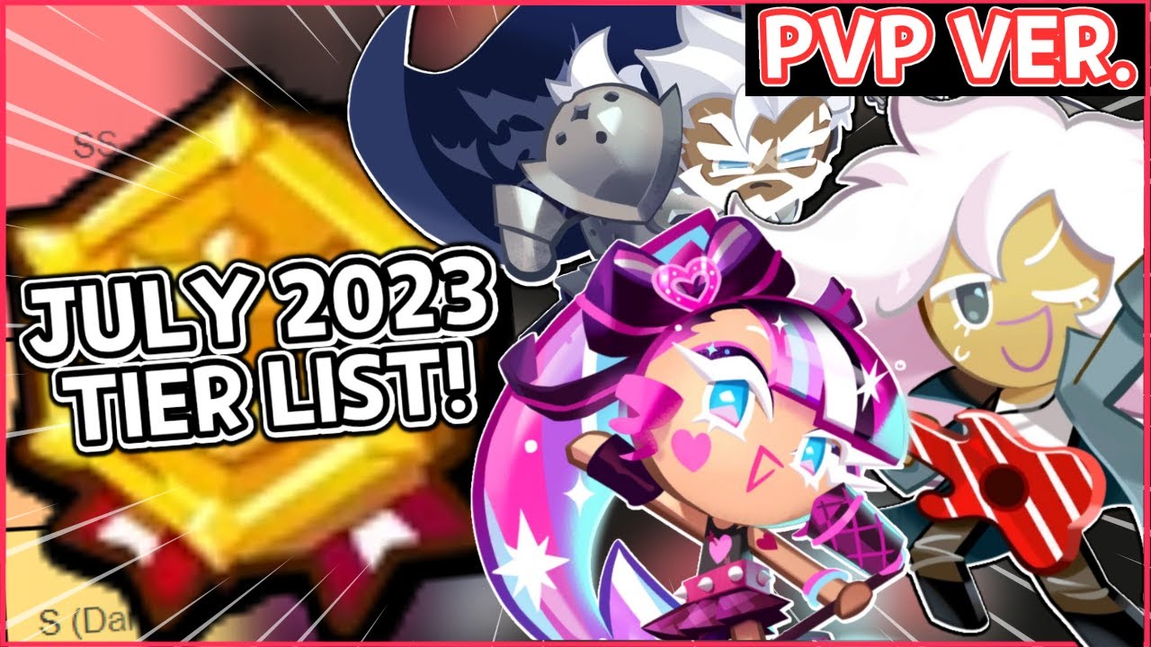 Know The BEST! JULY 2023 PVP/Arena Tier List! Cookie Run Kingdom