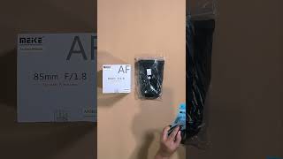 Unboxing Meike 85Mm F1.8