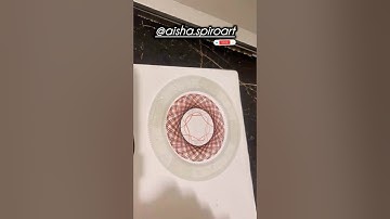Is Spirograph drawing and art 🌀#ytshorts #yt #channel #subscribe