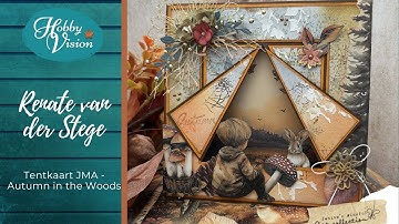 FBLive - 16-08-2025 - Renate van der Stege - Tentkaart met JMA Autumn in the Woods collectie
