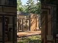 Tiny house in the woods. #travel #home #diy #viral