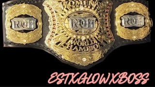 Every Ring Of Honor Women’s World Champion 2022-2024                               Check description