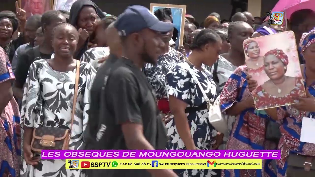 LES OBSÈQUES DE MOUNGOUANGO HUGUETTE 1ere partie
