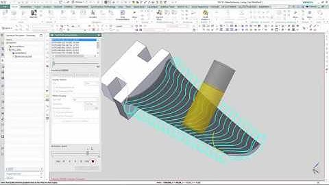 NX simple blade machining!!