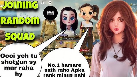 #joining_random_squad_like_a_bot  Joining random squad of boys like a bot PUBG MOBILE LITE