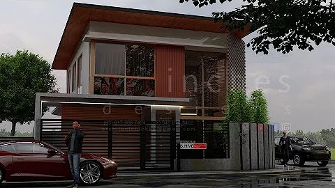 Modern Tropical House Design | House V | ARCinches Designs | Lumion 11 cinematics