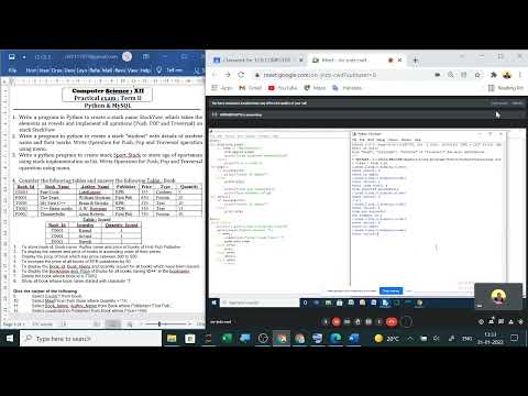 STACK PRACTICAL EXAM ONLINE || COMPUTER SCIENCE CLASS 12 || RUPAM and HRISABH || MENU DRIVEN