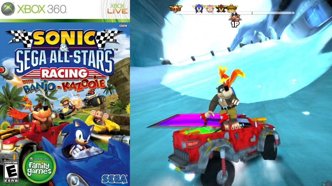 Jogo Sonic & Sega All-Stars Racing Xbox 360 Sega em Promoção é no