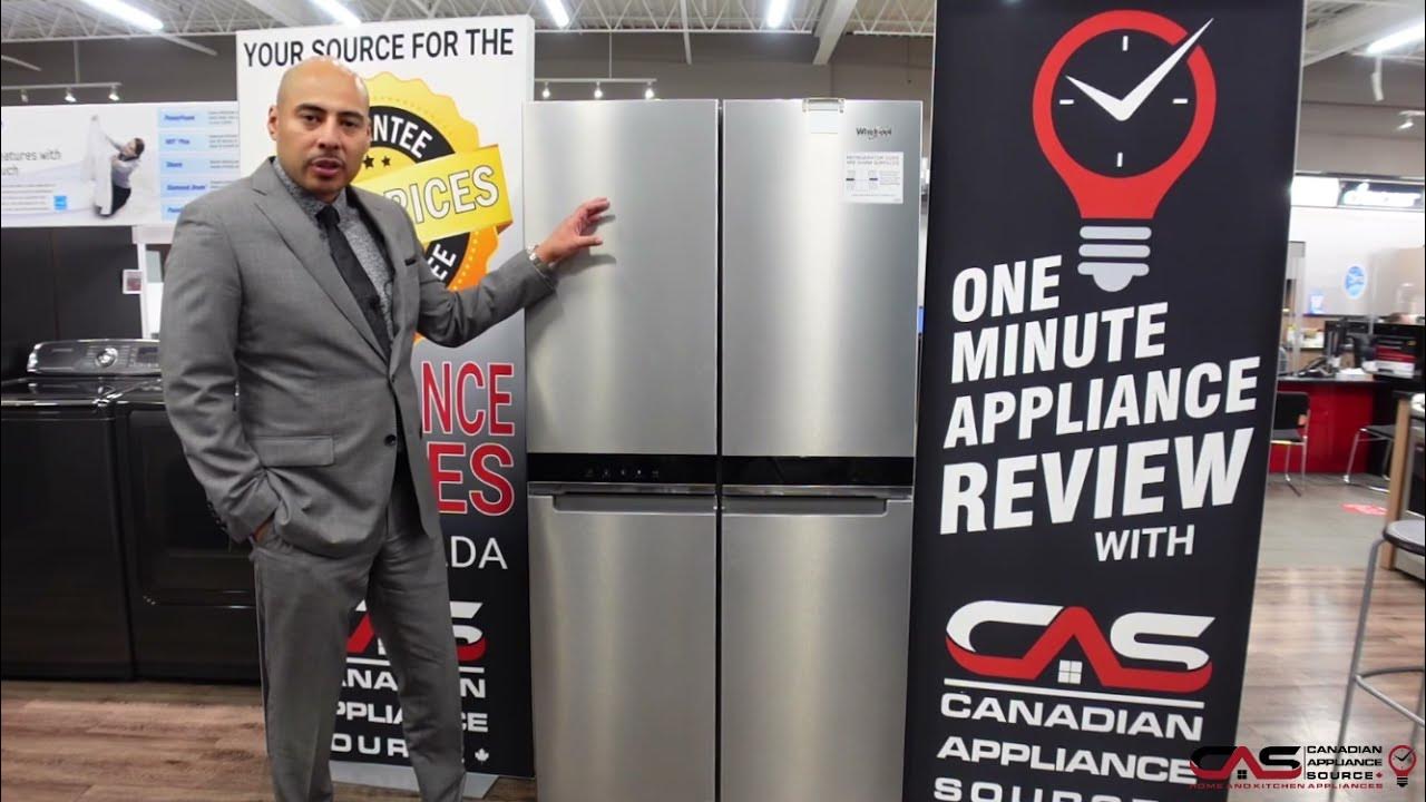 Whirlpool WRQA59CNKZ Refrigerator Review One Minute Info YouTube