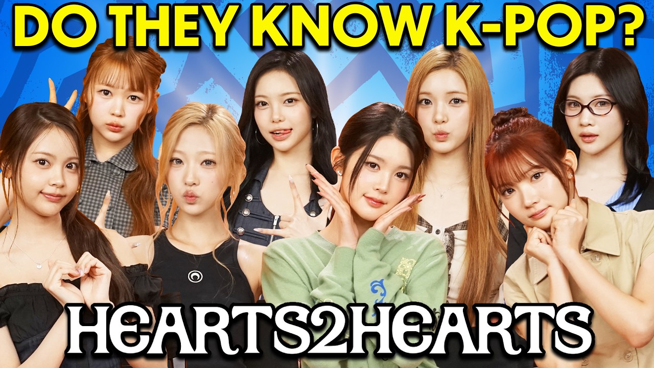 How Well Does Hearts2Hearts Know K-Pop?