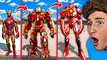 Upgrading IRON MAN Into IRON GOD In GTA 5.. (Mods)