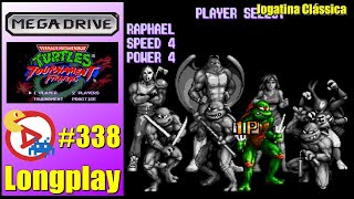 Mega Drive Longplay Teenage Mutant Ninja Turtles Tournament Fighters - Raphael Level 8